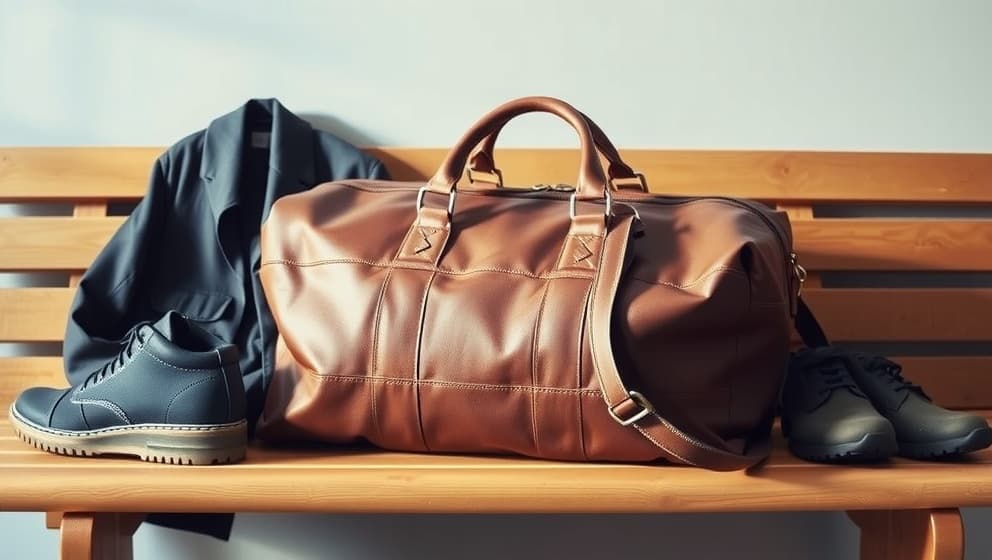 Snygga weekend bag herr för helger och affärsresor