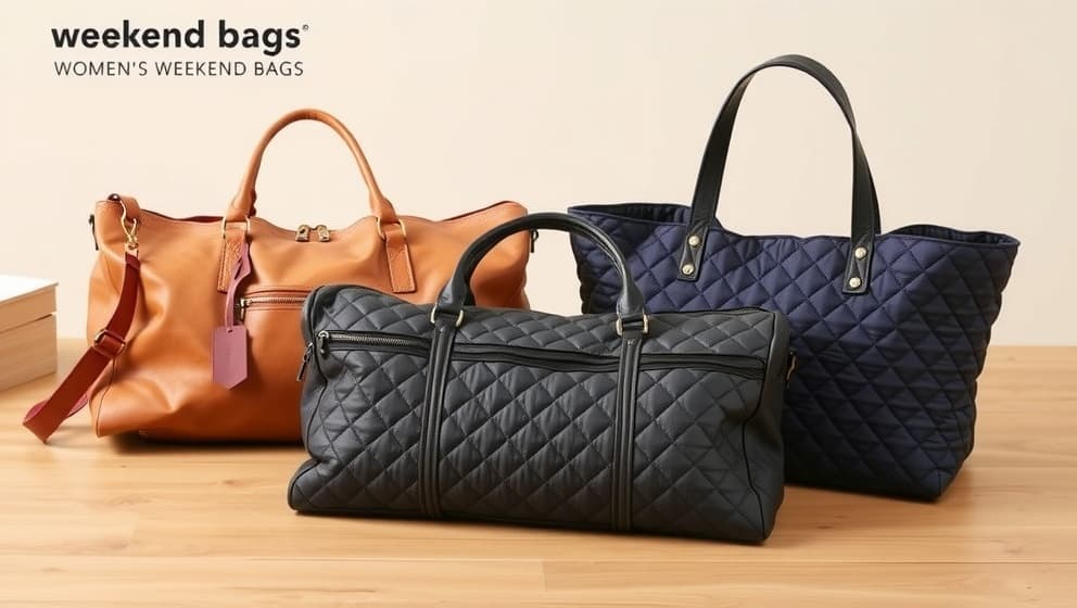Välj bästa weekend bag dam för din helgresa